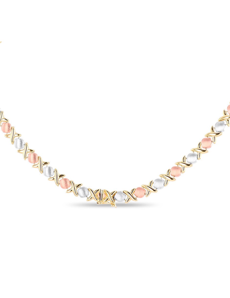 Gargantilla de oro florentino 14 k 3