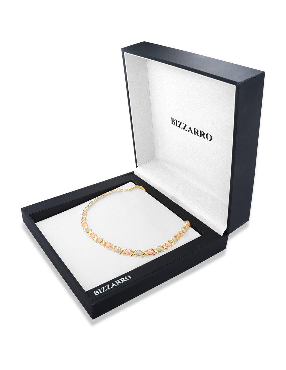 Gargantilla de oro florentino 14 k 2
