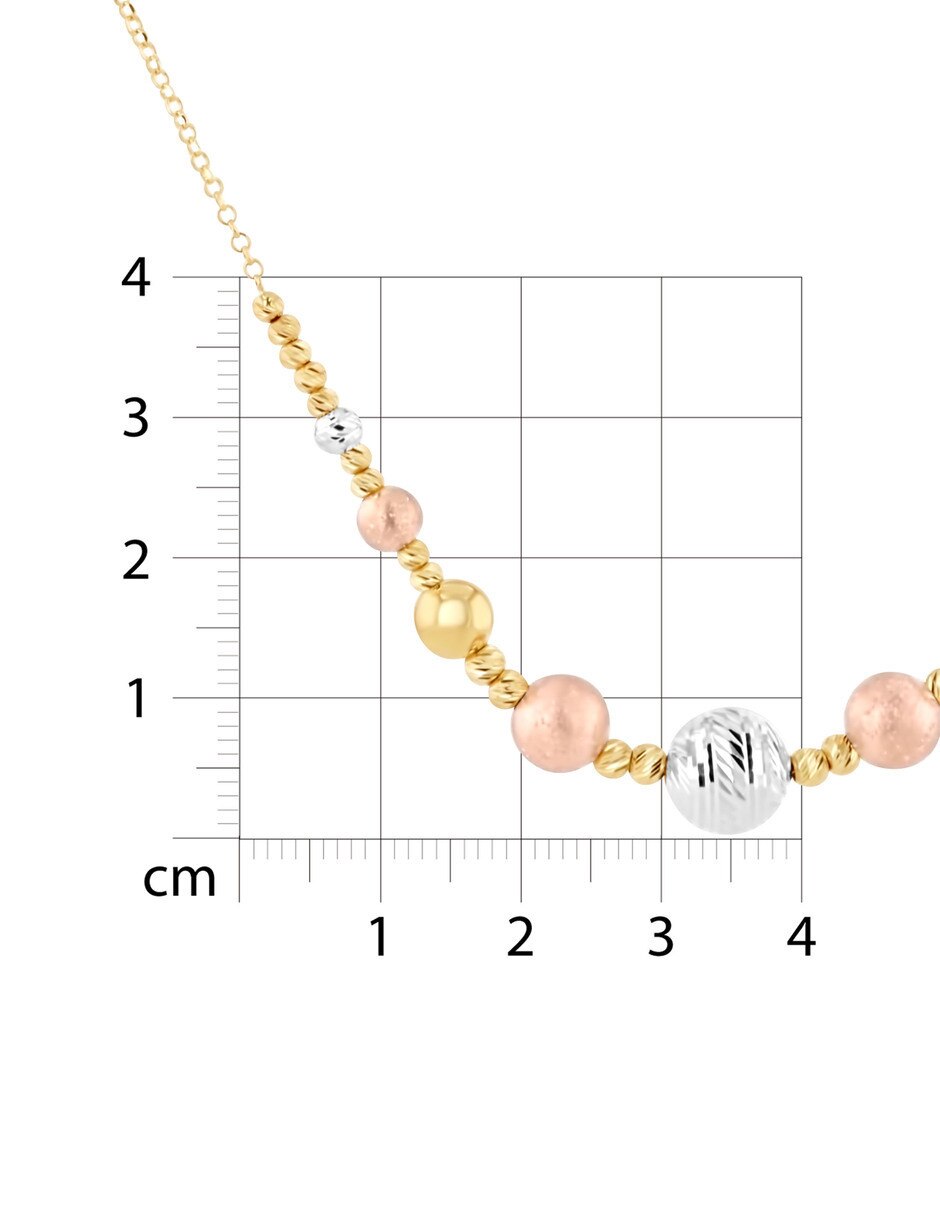 Gargantilla de oro florentino 14 k 6