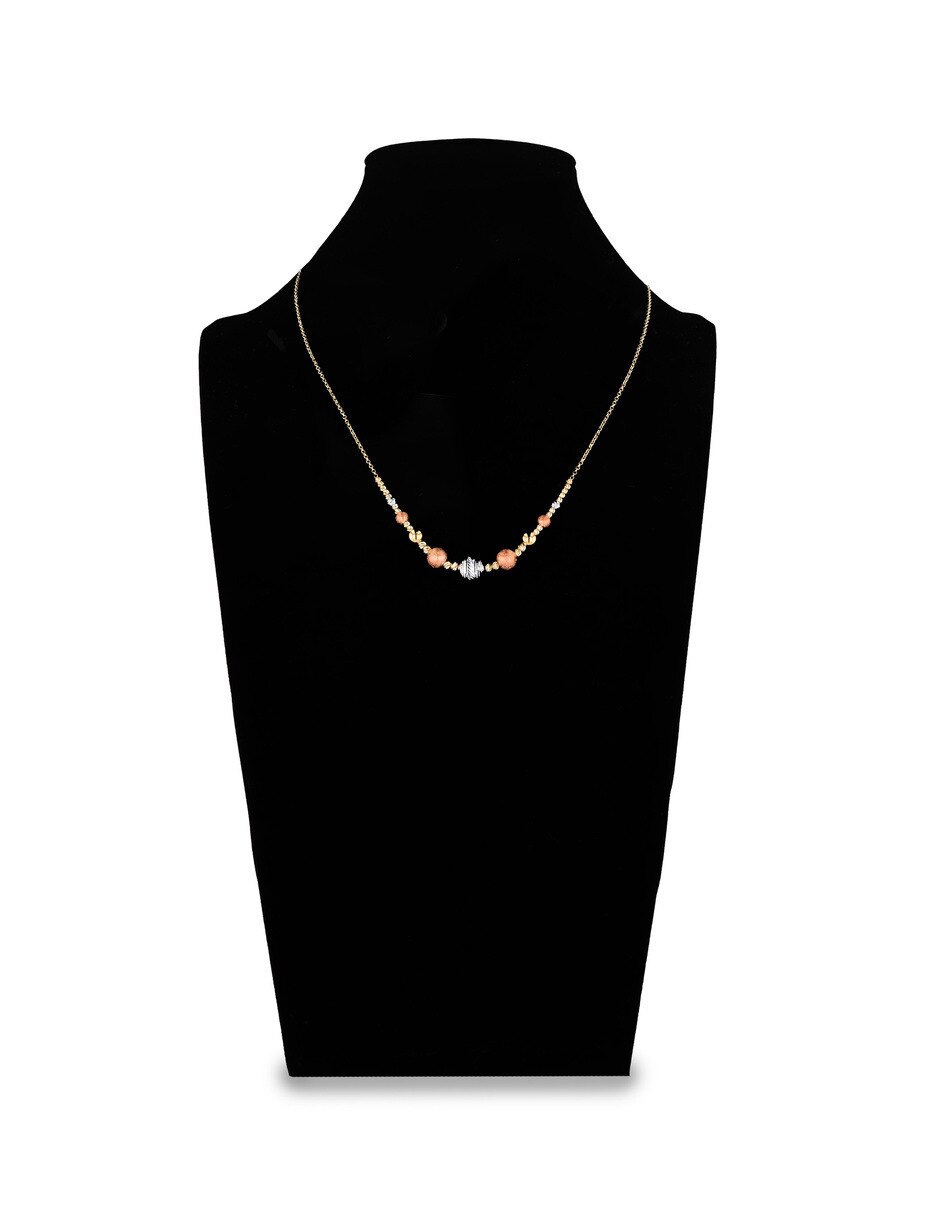 Gargantilla de oro florentino 14 k 2