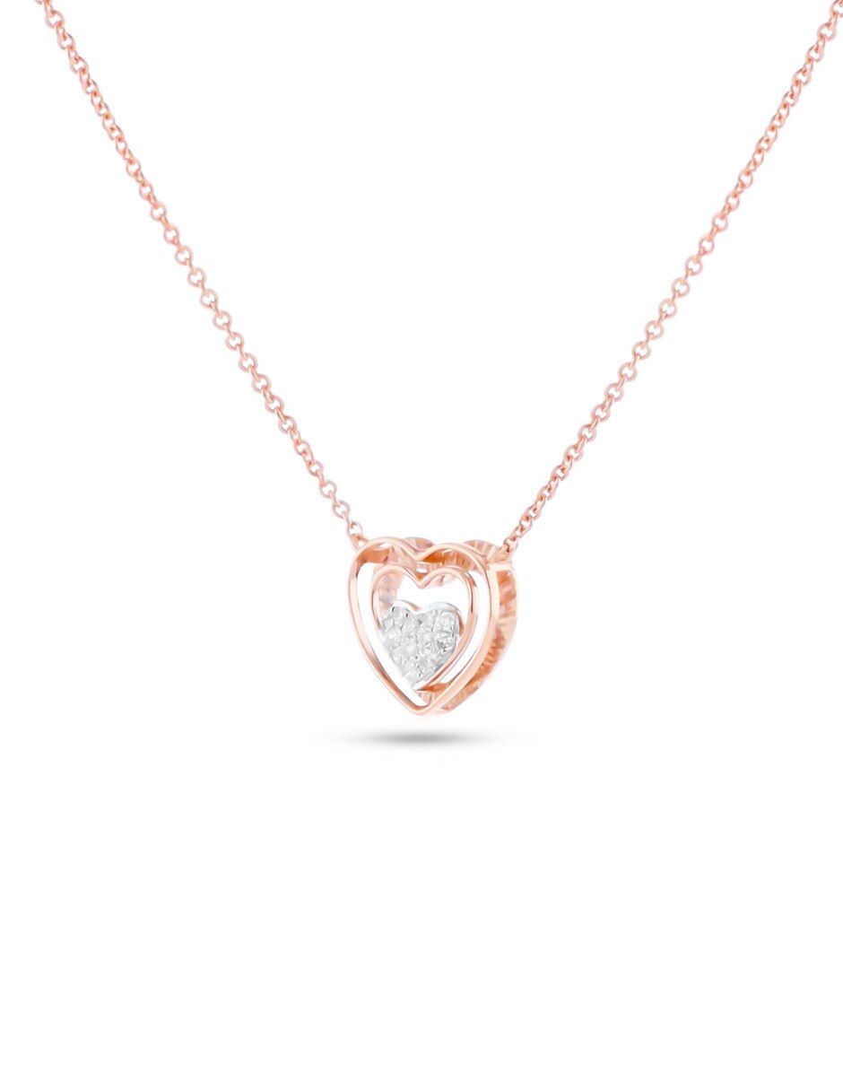 Gargantilla de oro rosa 14 k 5