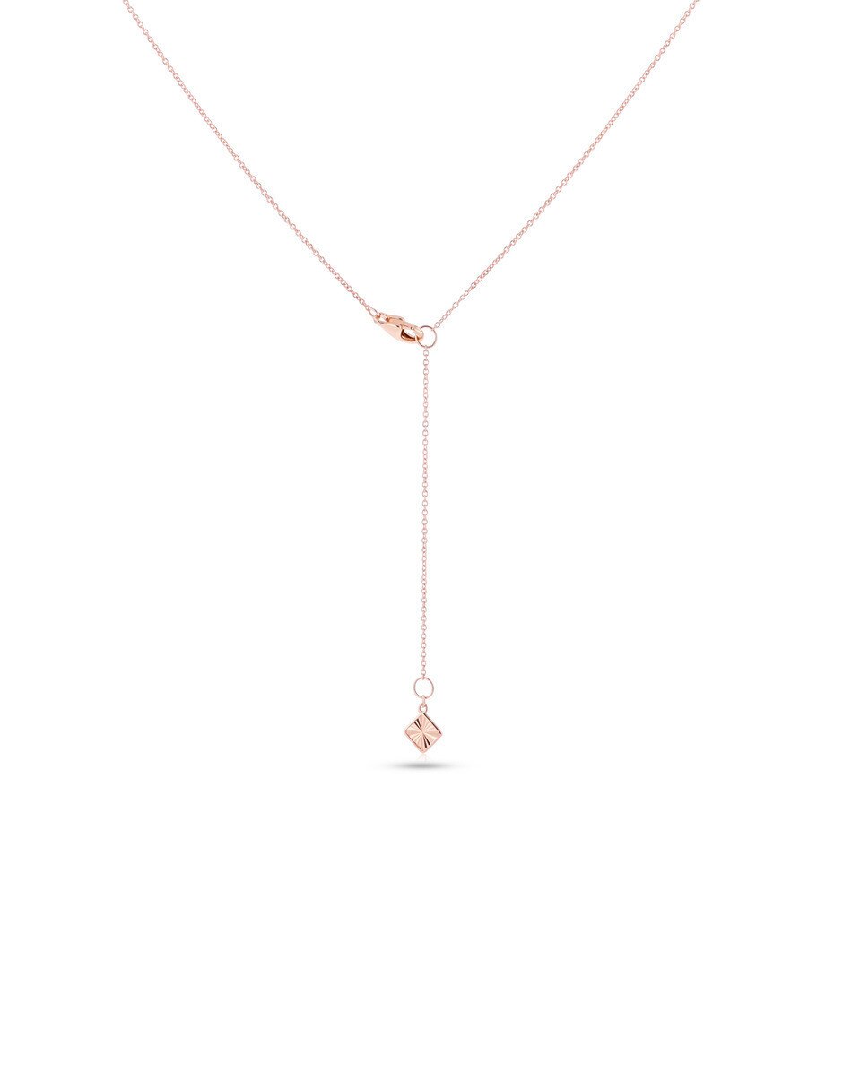 Gargantilla de oro rosa 14 k 4