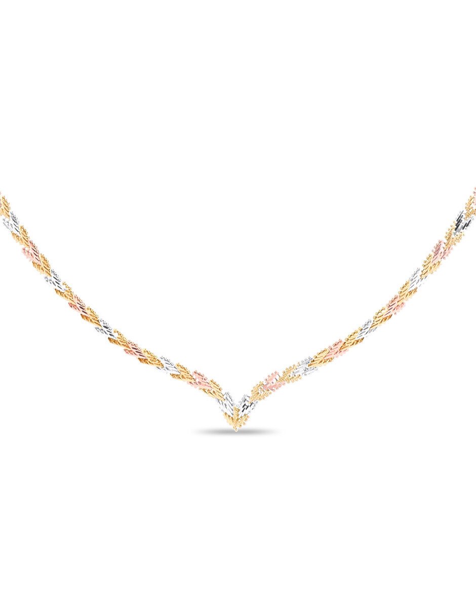 Gargantilla de oro florentino 14 k Gargantilla de oro florentino 14 k