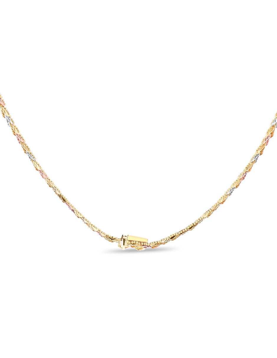 Gargantilla de oro florentino 14 k 3