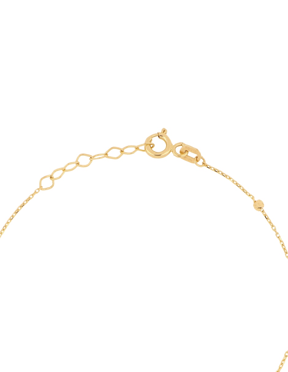 Pulsera de oro amarillo 10 K acabado pulido 3