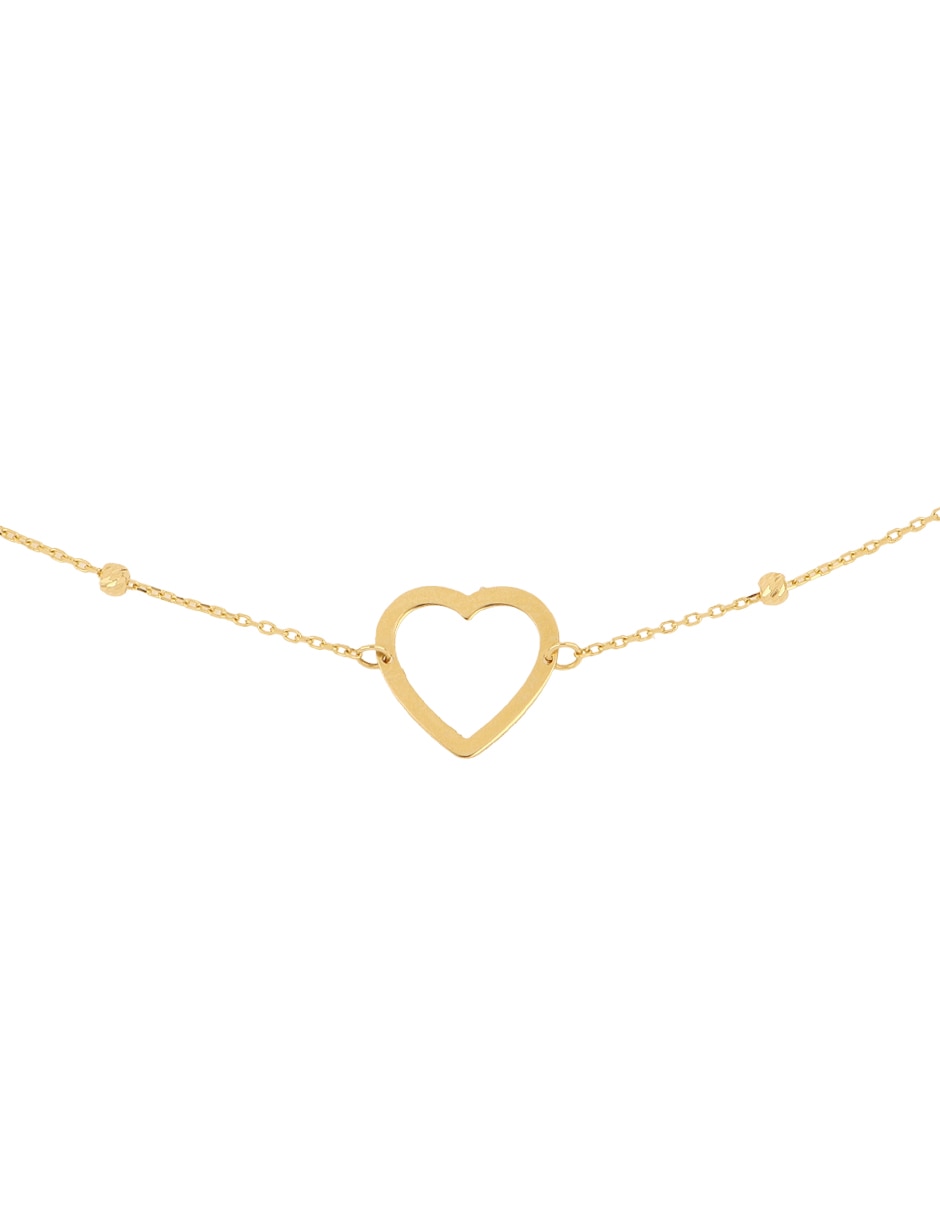 Pulsera de oro amarillo 10 K acabado pulido 4