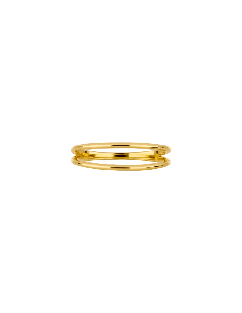 Anillo Dinasti de14 k de oro amarillo acabado pulido Anillo Dinasti de14 k de oro amarillo acabado pulido