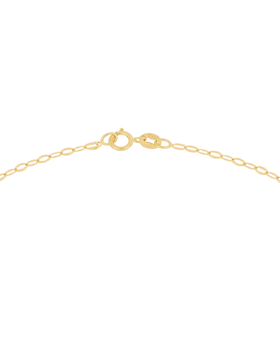 Cadena ancla dinasti de oro amarillo 14 k 3