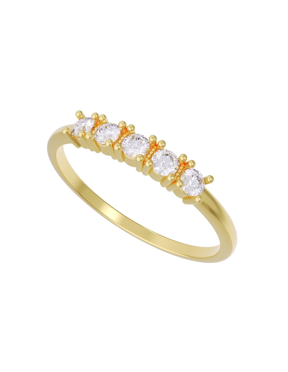 Churumbela de 14 k diamantes 2