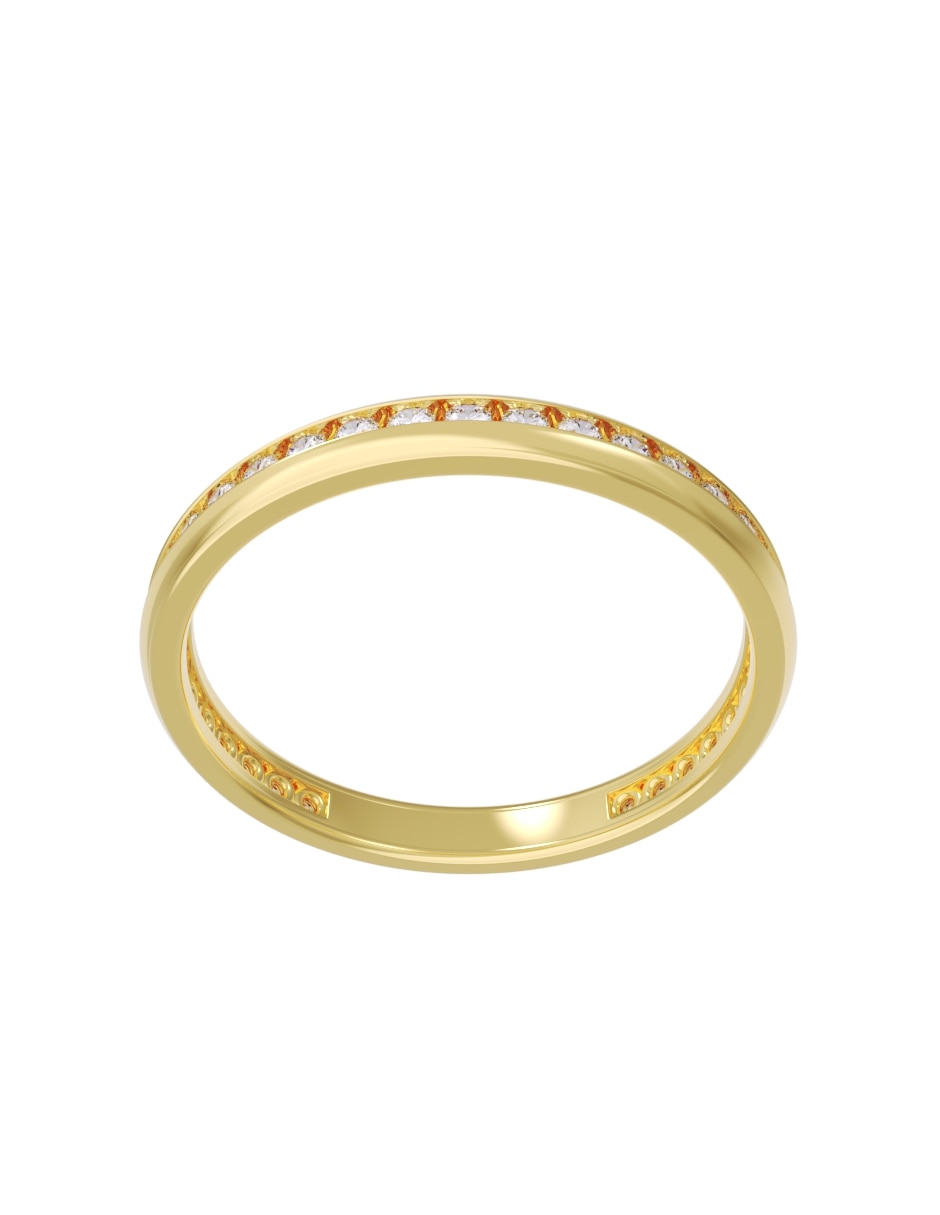 Churumbela de 14 k diamantes 4