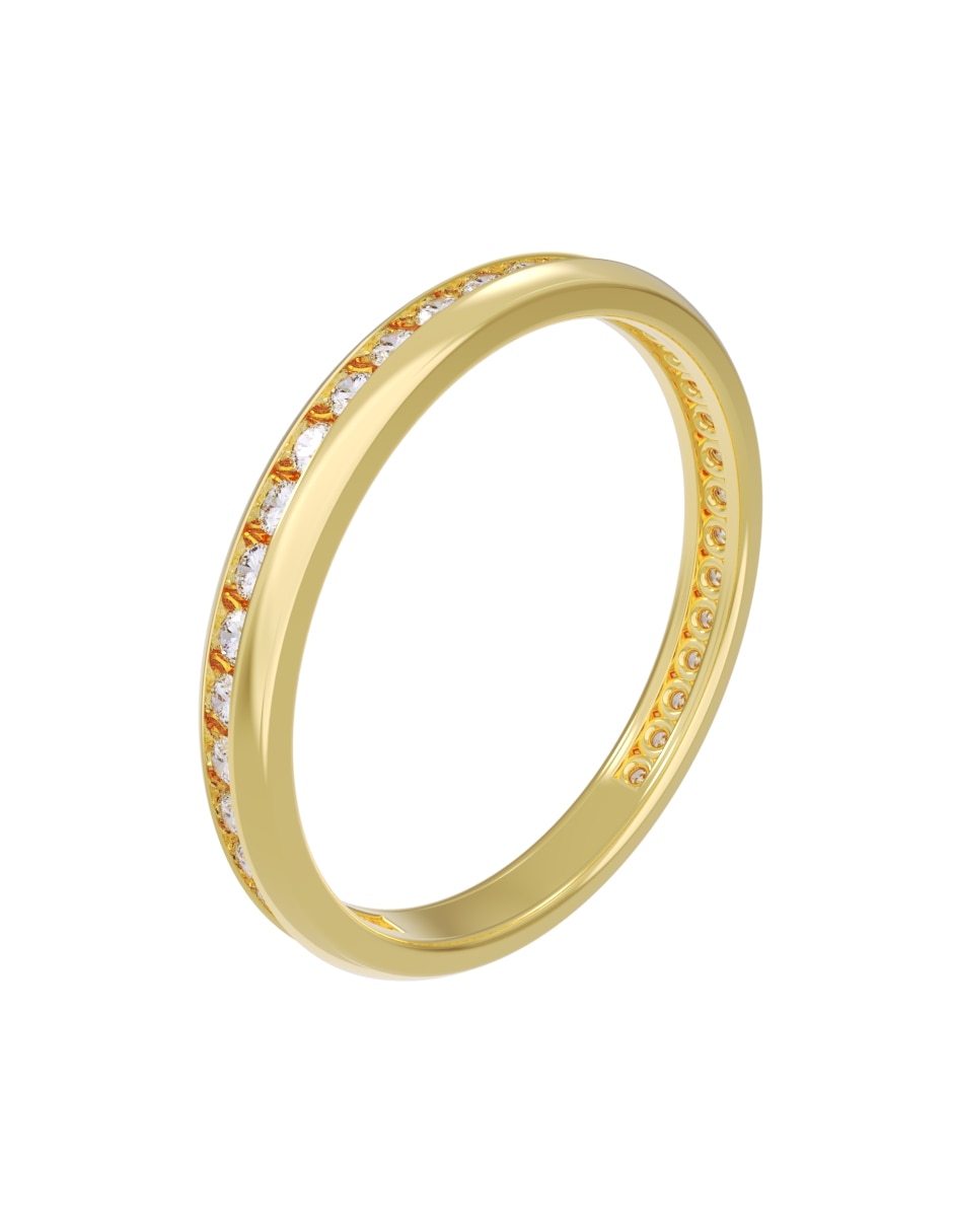 Churumbela de 14 k diamantes 3