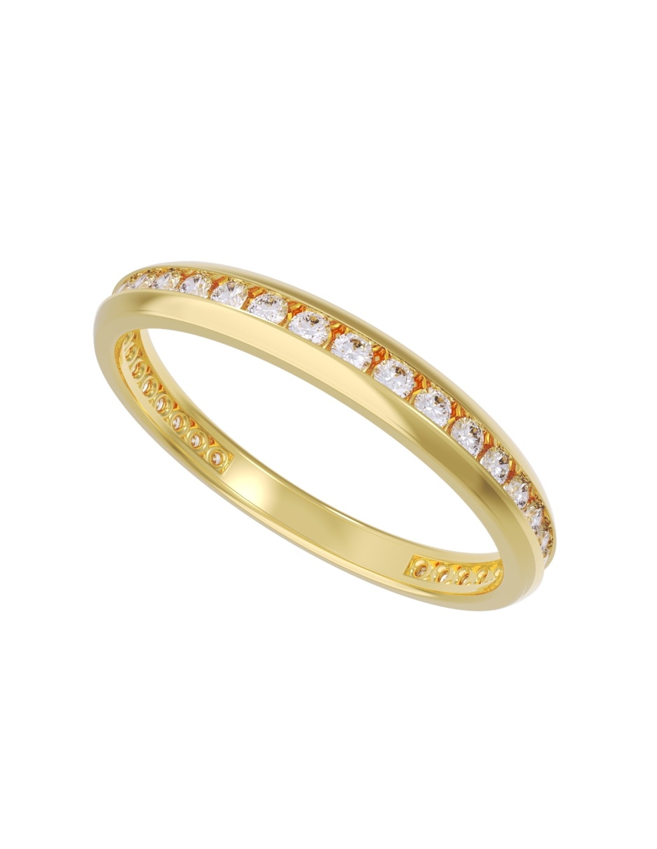 Churumbela de 14 k diamantes 2
