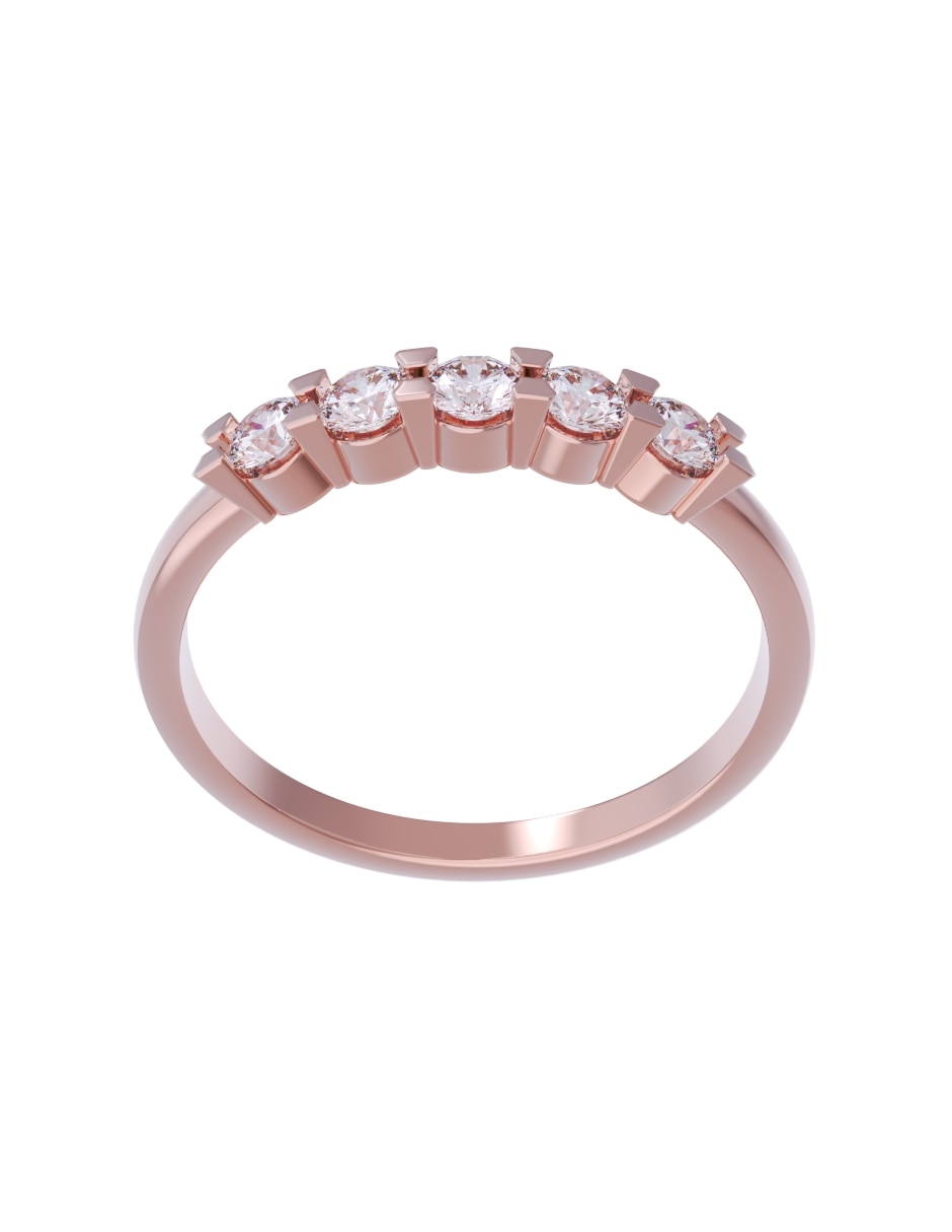 Churumbela de 14 k diamantes 4