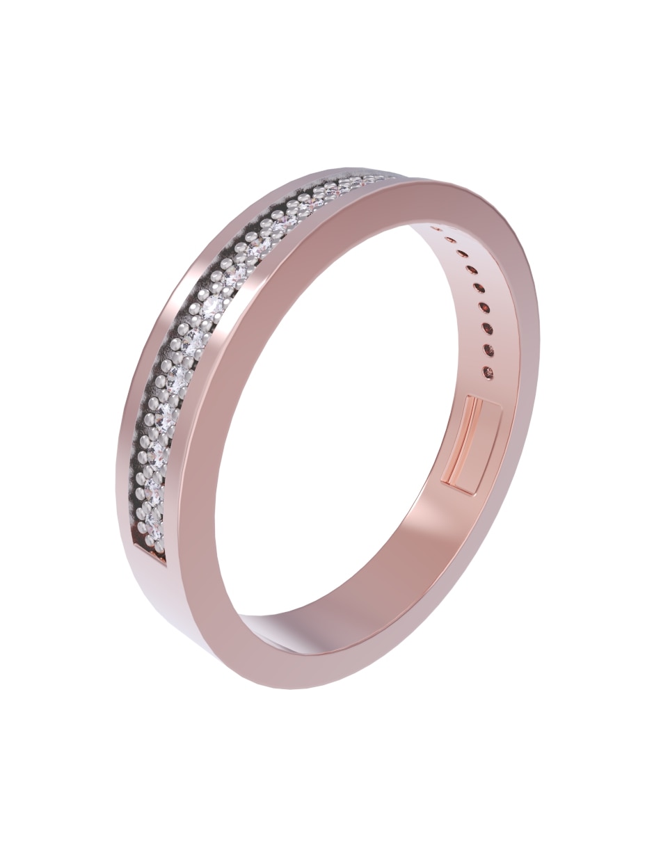 Churumbela de 14 k diamantes 3