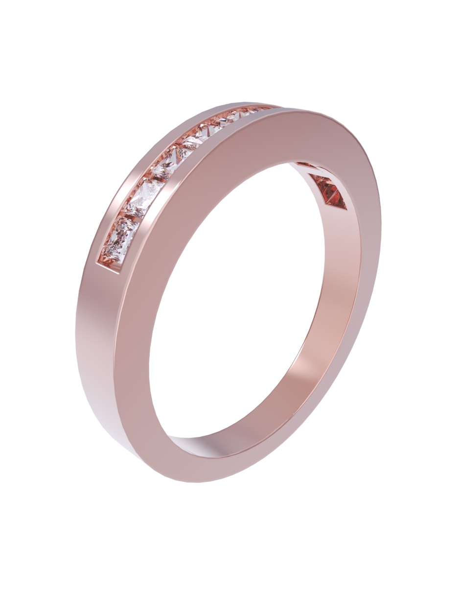Churumbela de 14 k diamante 3