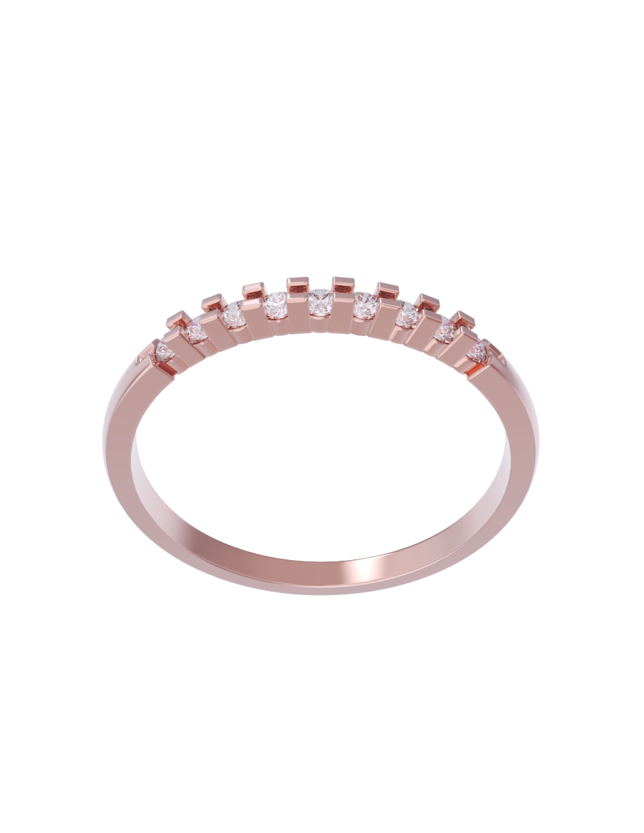 Churumbela de 14 k diamantes 4