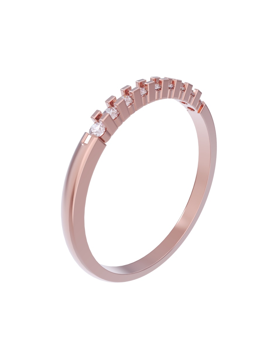 Churumbela de 14 k diamantes 3