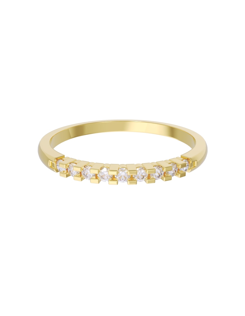 Churumbela de 14 k diamantes