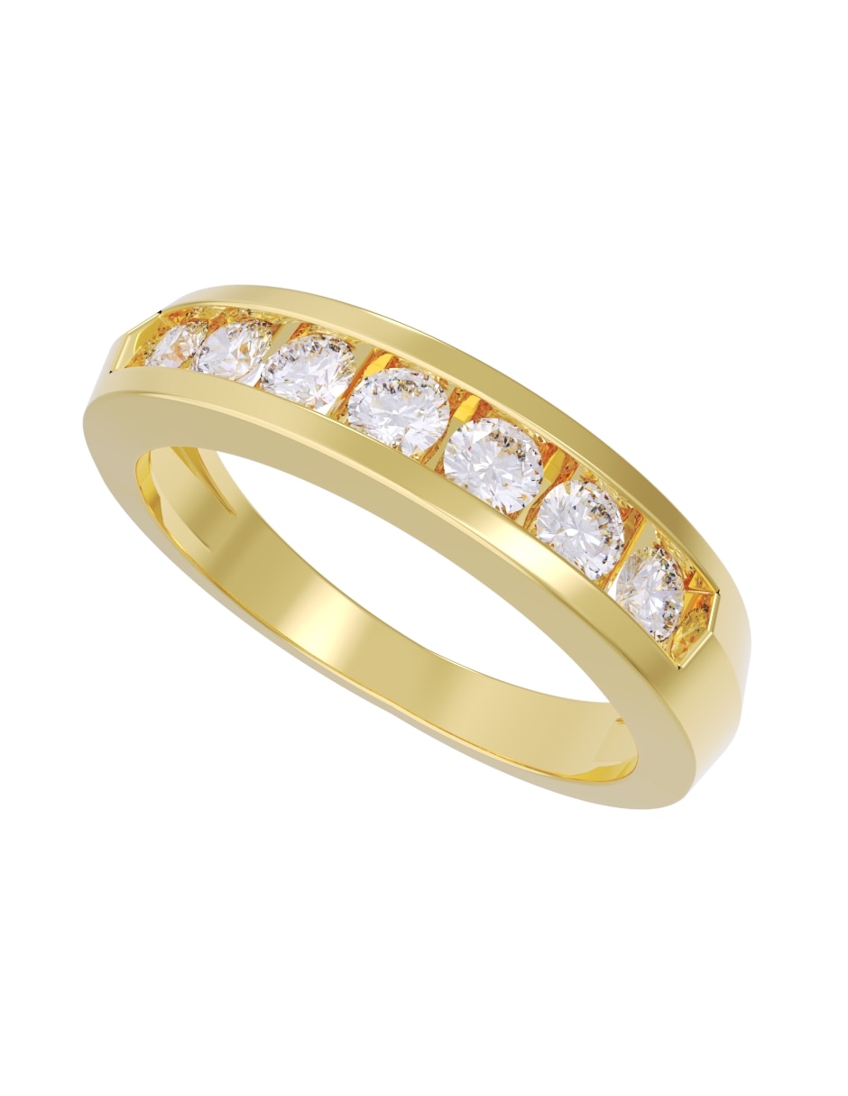 Churumbela de 14 k diamantes 2