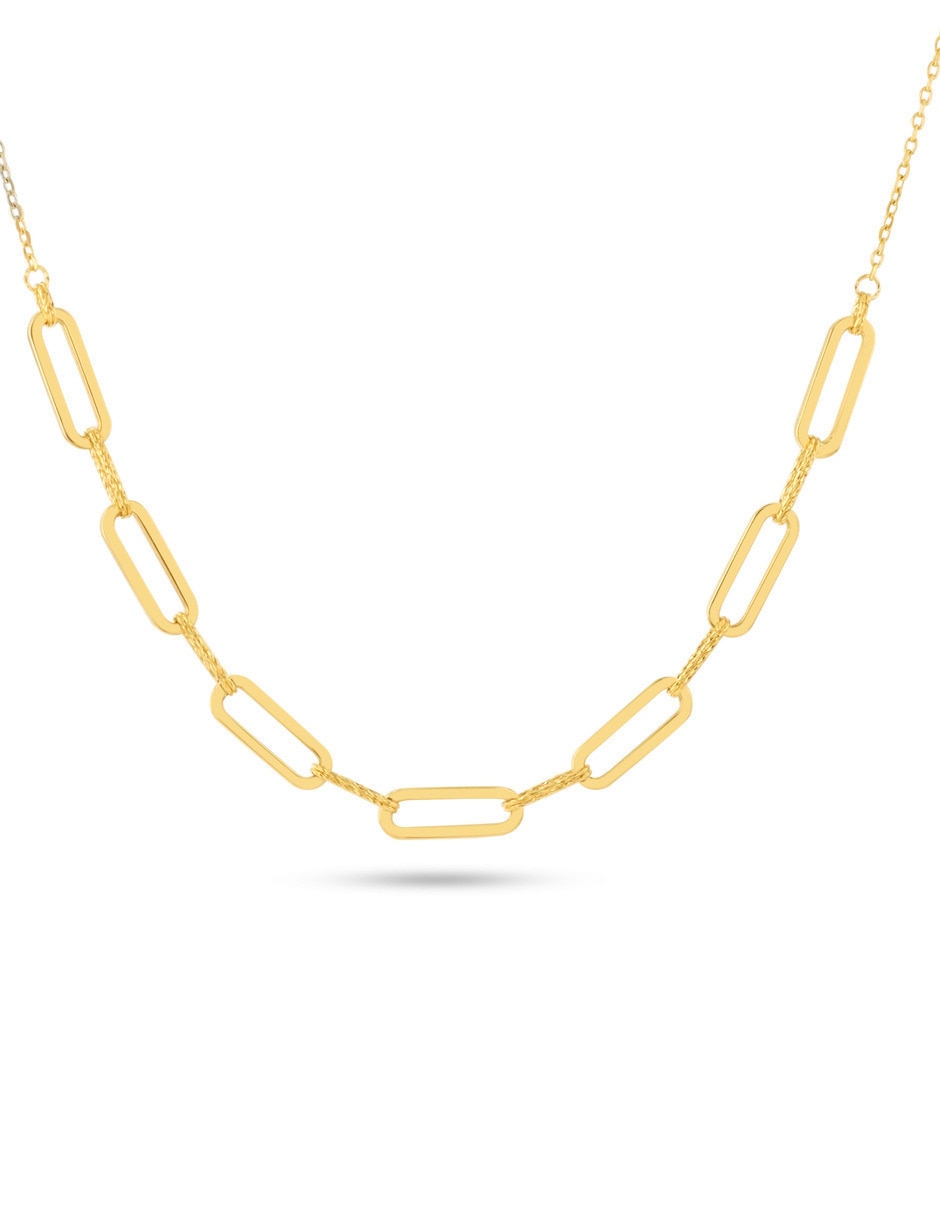 Gargantilla de corazón de oro amarillo 10 k Gargantilla de corazón de oro amarillo 10 k