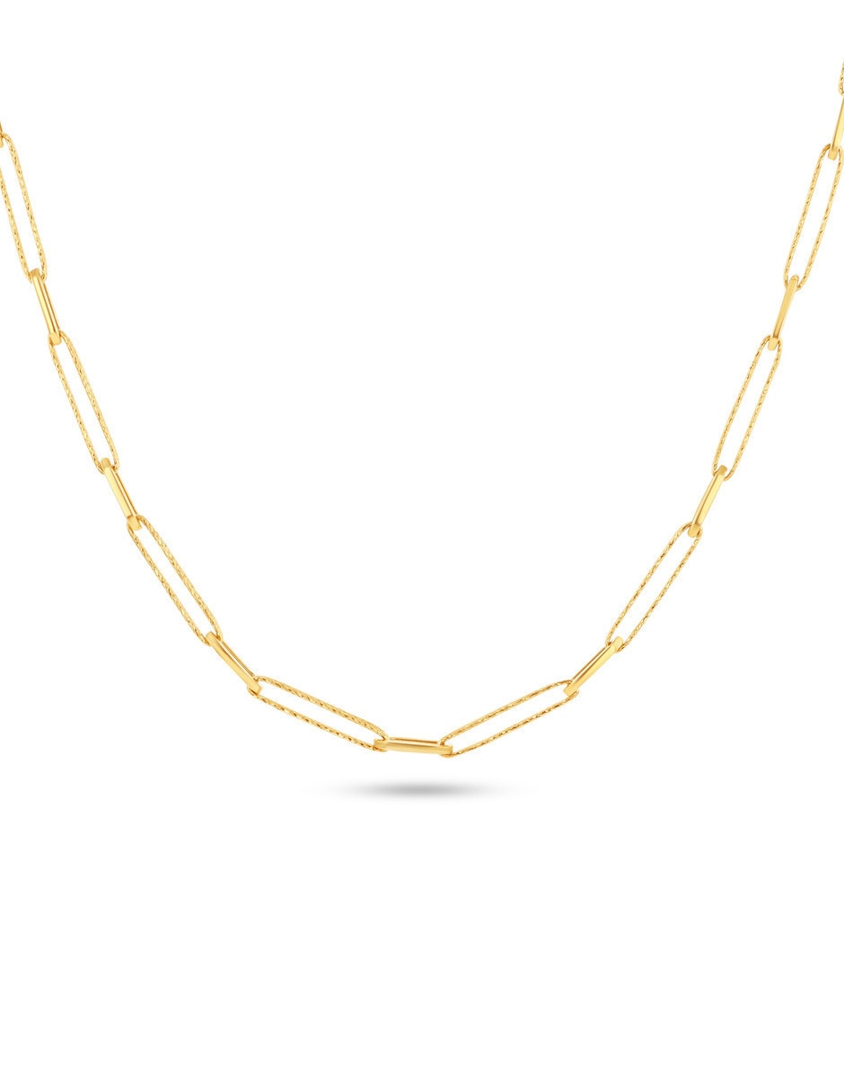 Gargantilla de corazón de oro amarillo 10 k Gargantilla de corazón de oro amarillo 10 k
