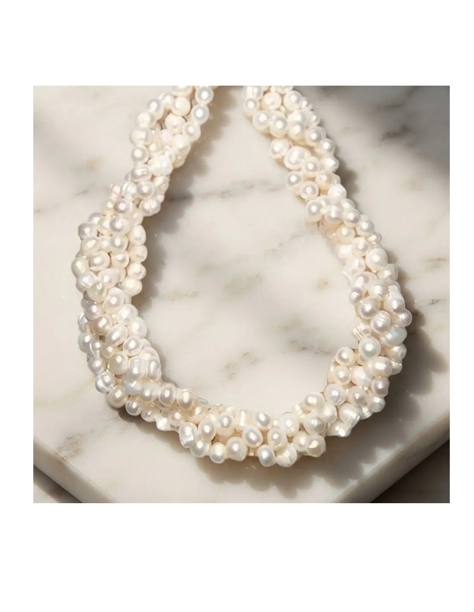 Collar No aplica de (si aplica) Ovalado Clásico de Plata P 925