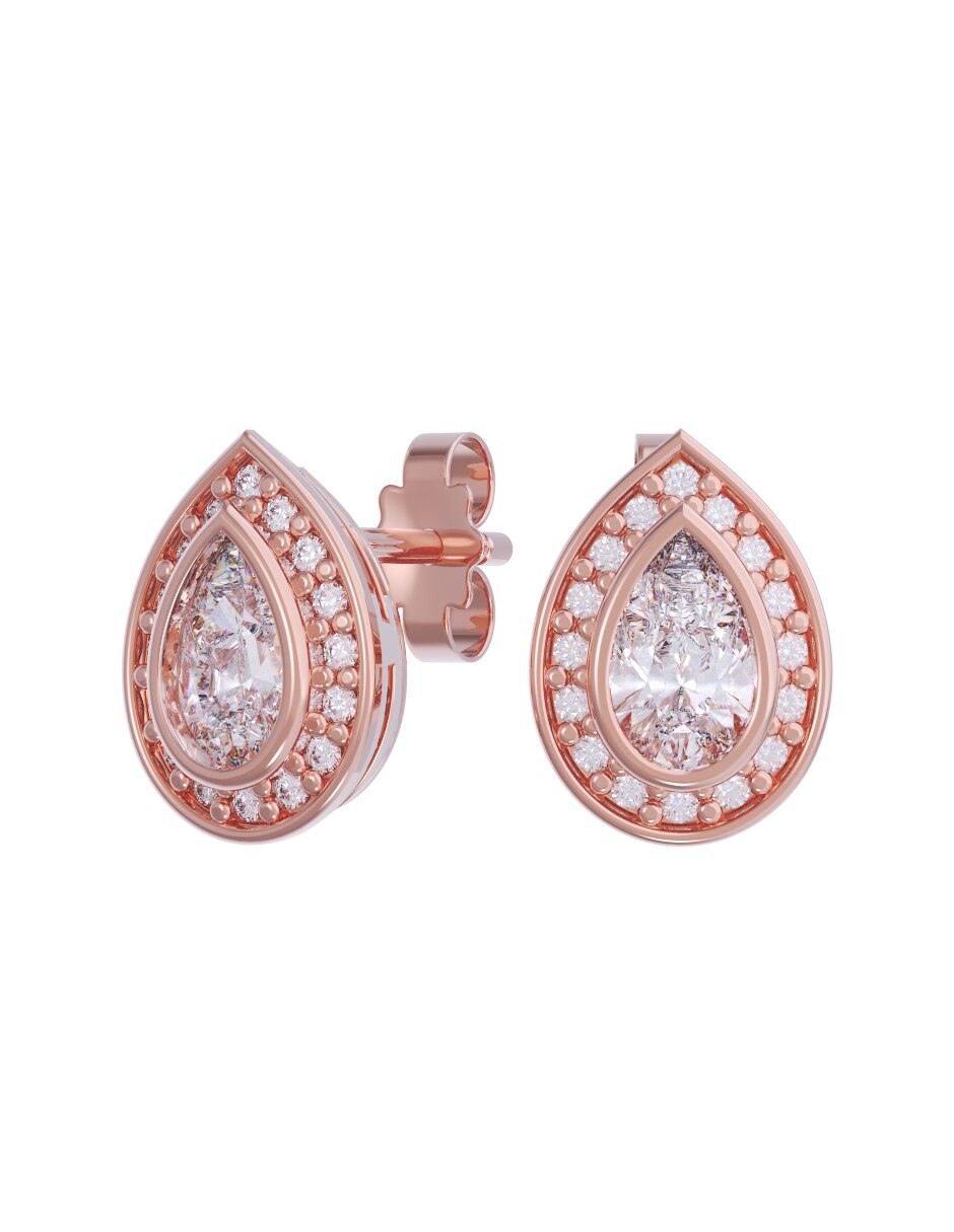 Aretes collar y anillo de (si aplica) Eternidad 2026 No aplica de Oro 10 k Zirconia 4
