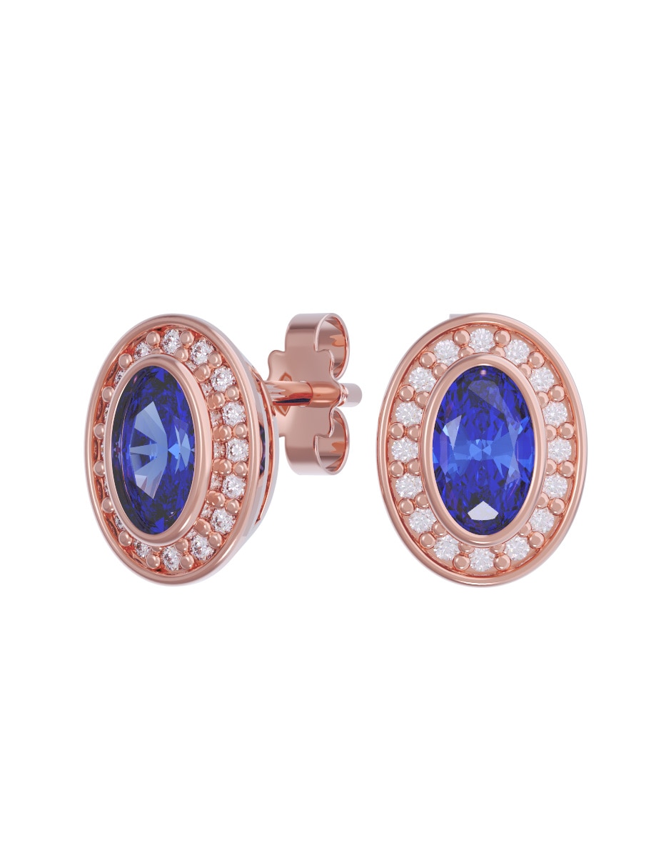 Aretes collar y anillo de (si aplica) Eternidad 2026 No aplica de Oro 10 k Zirconia 4