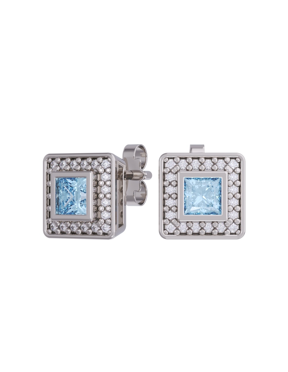 Aretes collar y anillo de (si aplica) Eternidad 2026 No aplica de Oro 10 k Zirconia 4