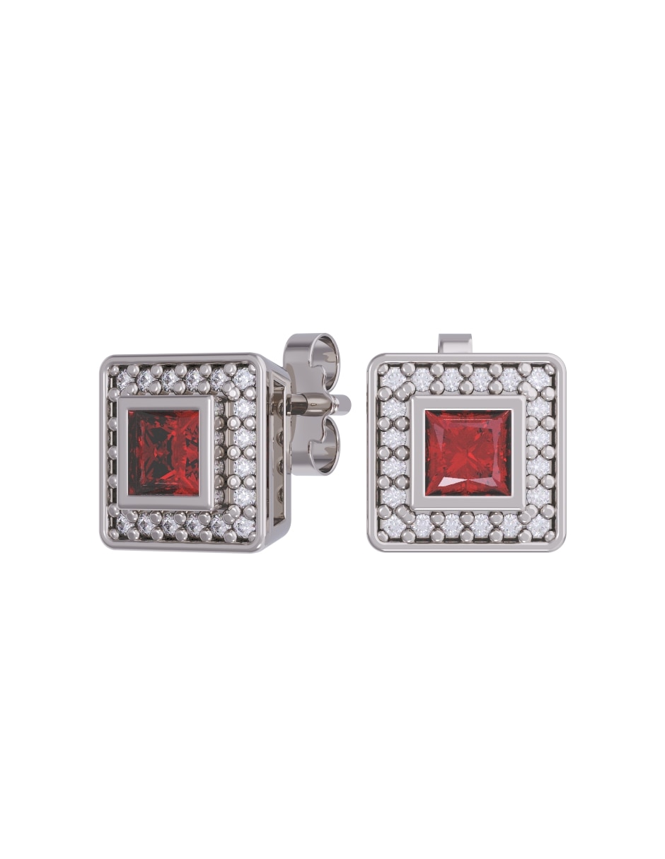 Aretes collar y anillo de (si aplica) Eternidad 2026 No aplica de Oro 10 k Zirconia 4