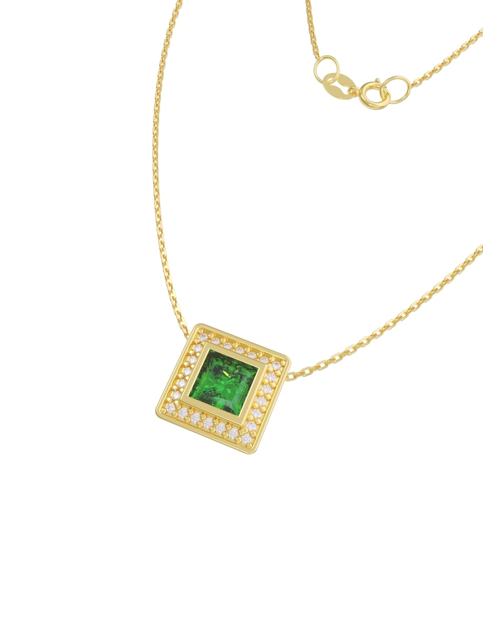 Aretes collar y anillo de (si aplica) Eternidad 2026 No aplica de Oro 10 k Zirconia 3