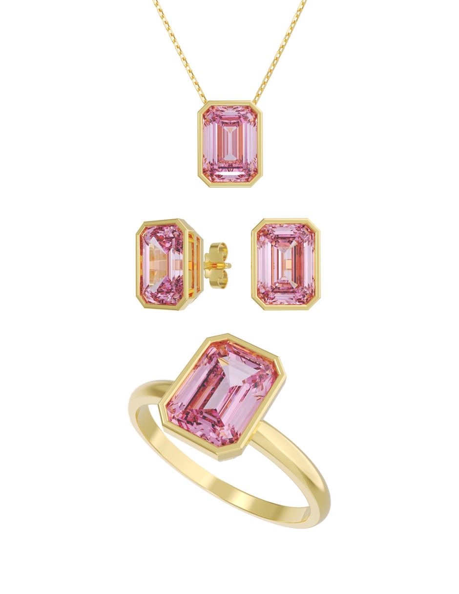 Aretes collar y anillo de (si aplica) Eternidad 2026 No aplica de Oro 10 k Zirconia Aretes collar y anillo de (si aplica) Eternidad 2026 No aplica de Oro 10 k Zirconia