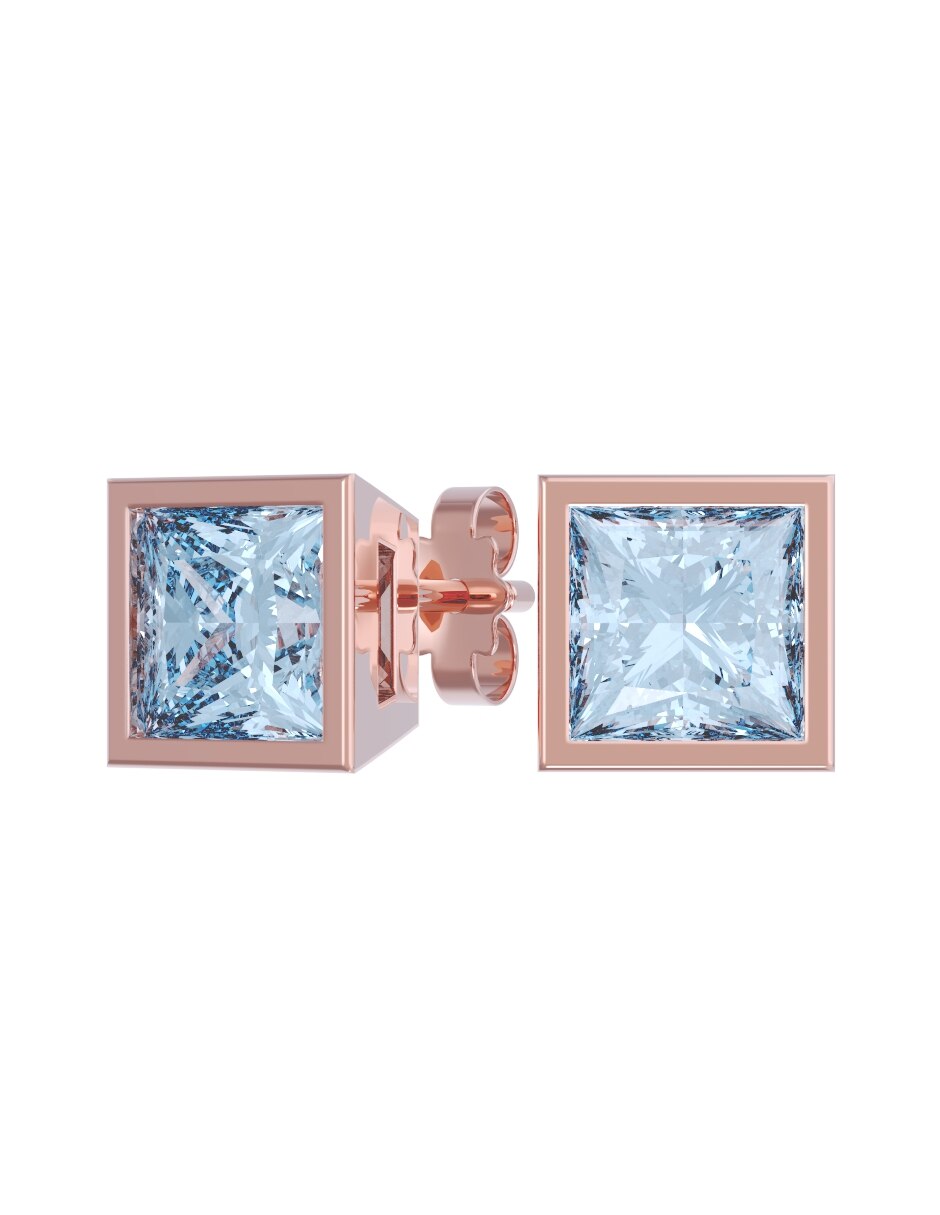 Aretes collar y anillo de (si aplica) Eternidad 2026 No aplica de Oro 10 k Zirconia 4