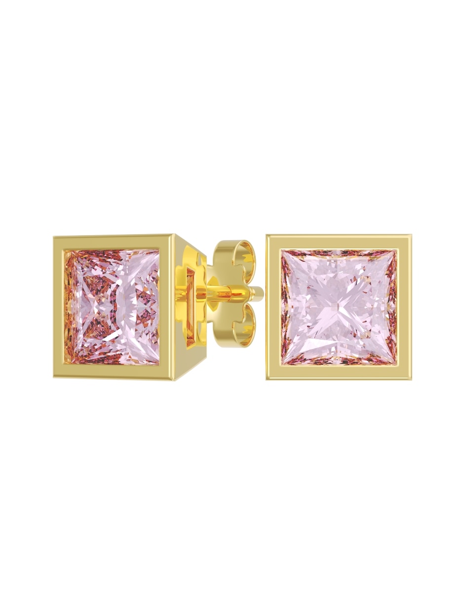 Aretes collar y anillo de (si aplica) Eternidad 2026 No aplica de Oro 10 k Zirconia 4