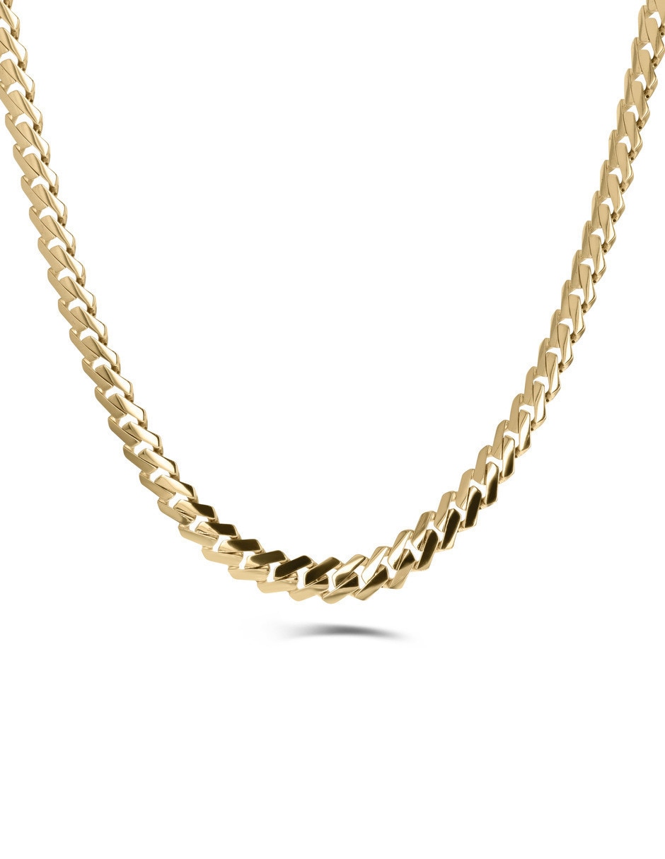Cadena de eslabón de oro amarillo 14 k