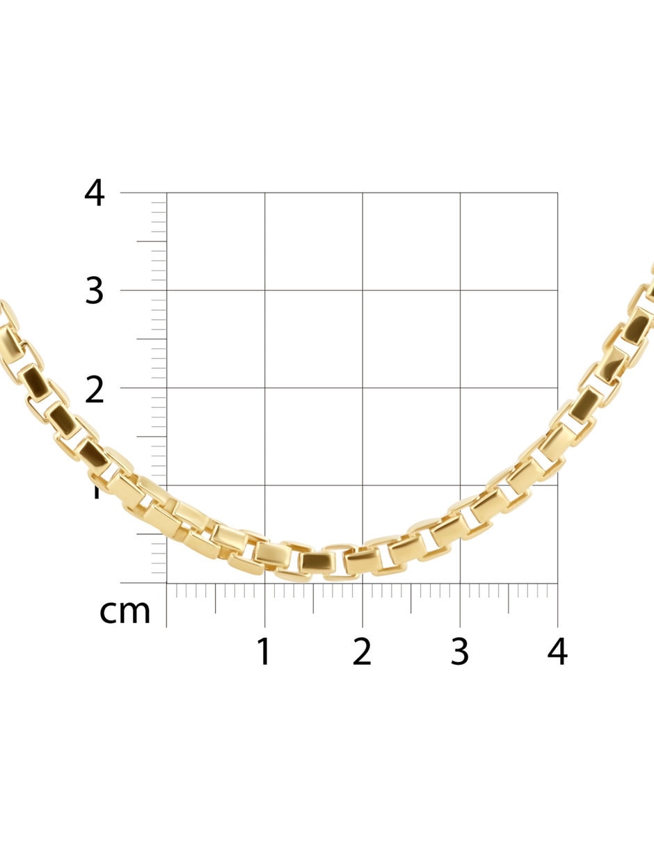 Cadena No aplica de (si aplica) Eslabón Sin Colección de Oro amarillo 14 K 5