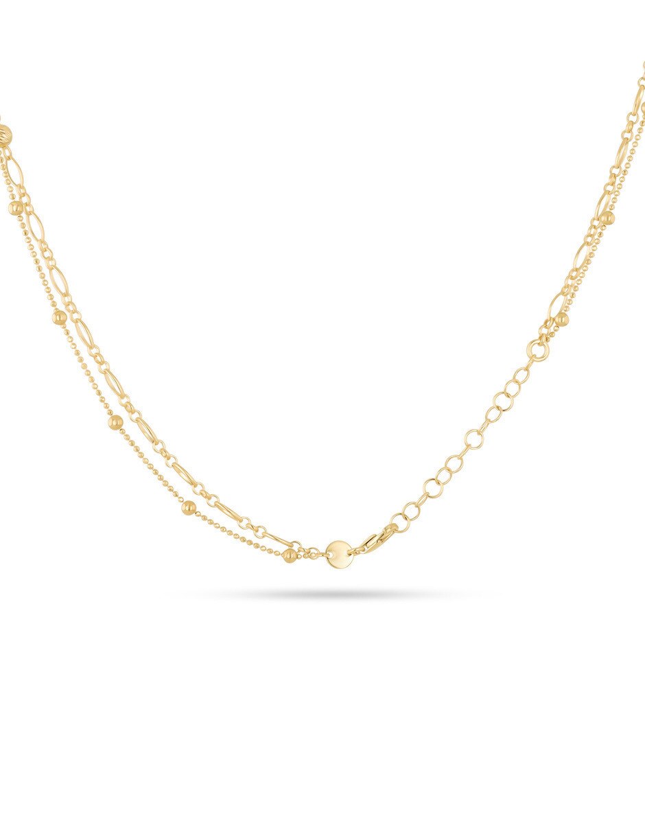 Gargantilla No aplica de (si aplica) Corazón Sin Colección de Oro amarillo 14 K 3