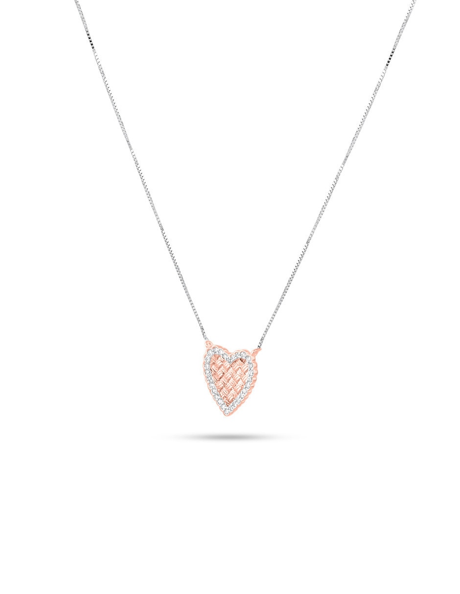 Gargantilla No aplica de (si aplica) Corazón Sin Colección de Oro rosa 10 K 2