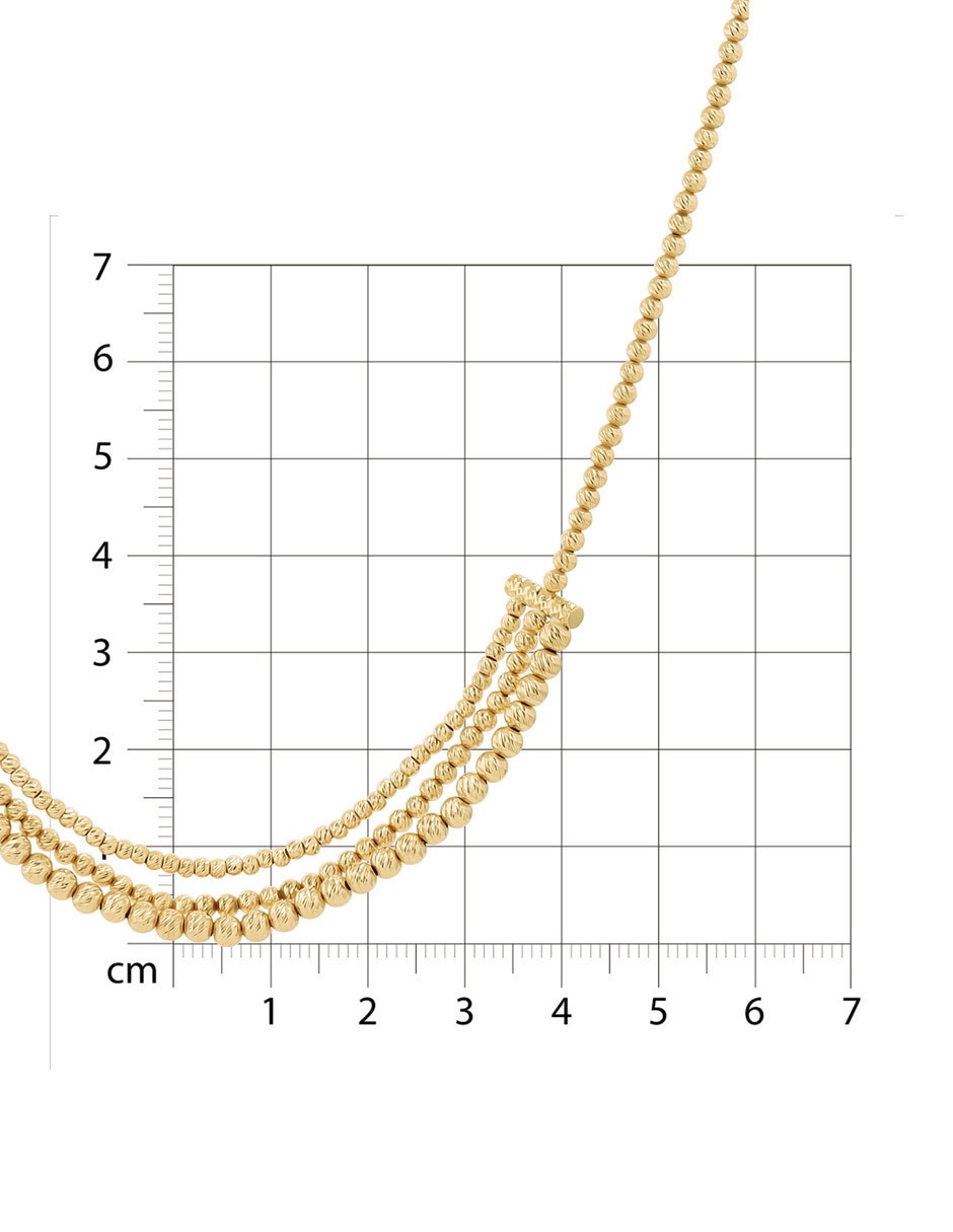 Gargantilla No aplica de (si aplica) Corazón Sin Colección de Oro amarillo 14 K 6