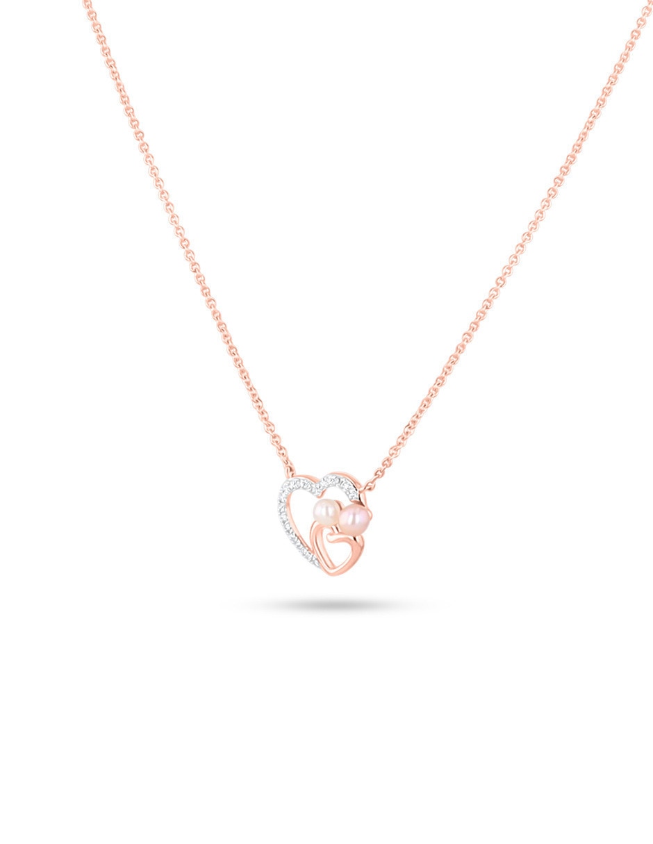 Gargantilla No aplica de (si aplica) Corazón Sin Colección de Oro rosa 10 K 2