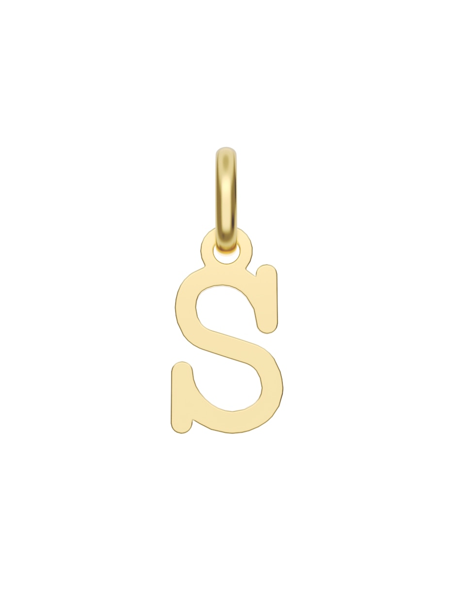 Dije de letra a de oro 14 k Dije de letra a de oro 14 k