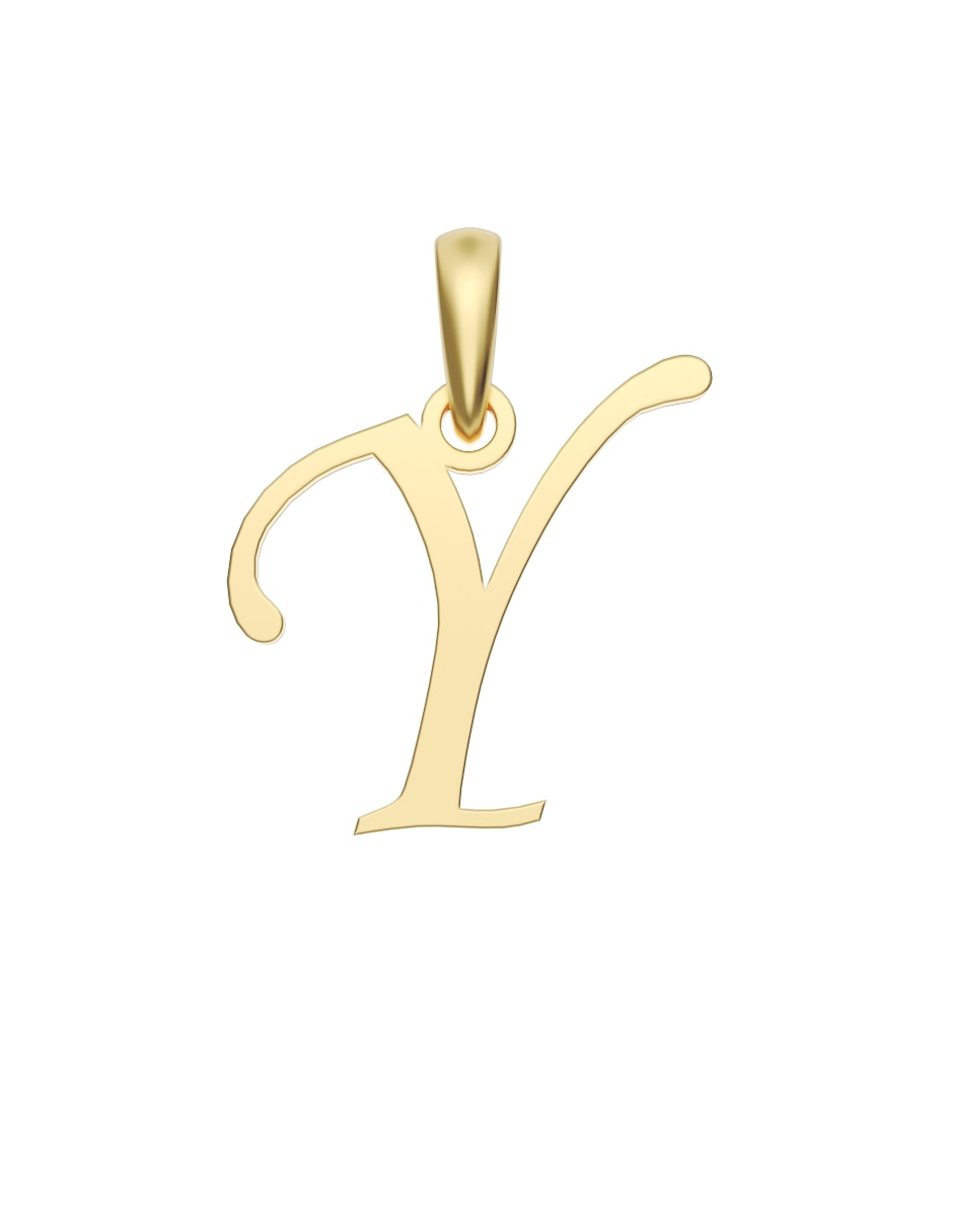 Dije de letra a de oro 14 k Dije de letra a de oro 14 k