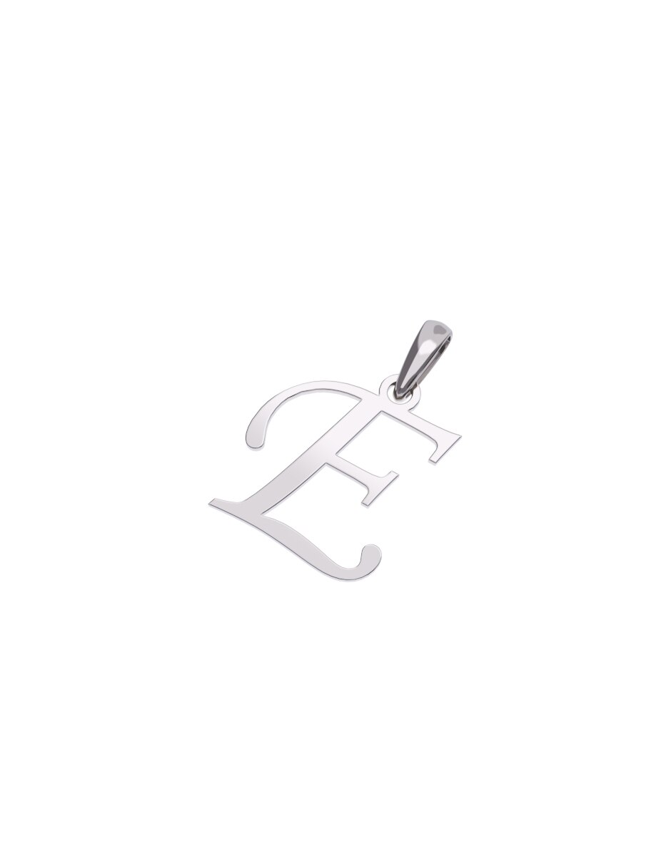 Dije de letra a de oro 14 k 3