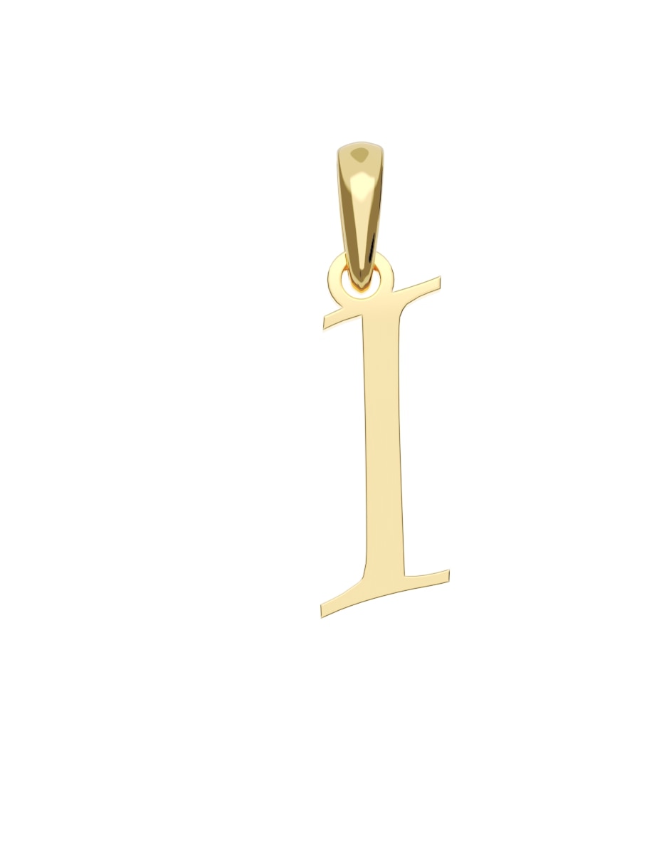 Dije de letra a de oro 14 k Dije de letra a de oro 14 k