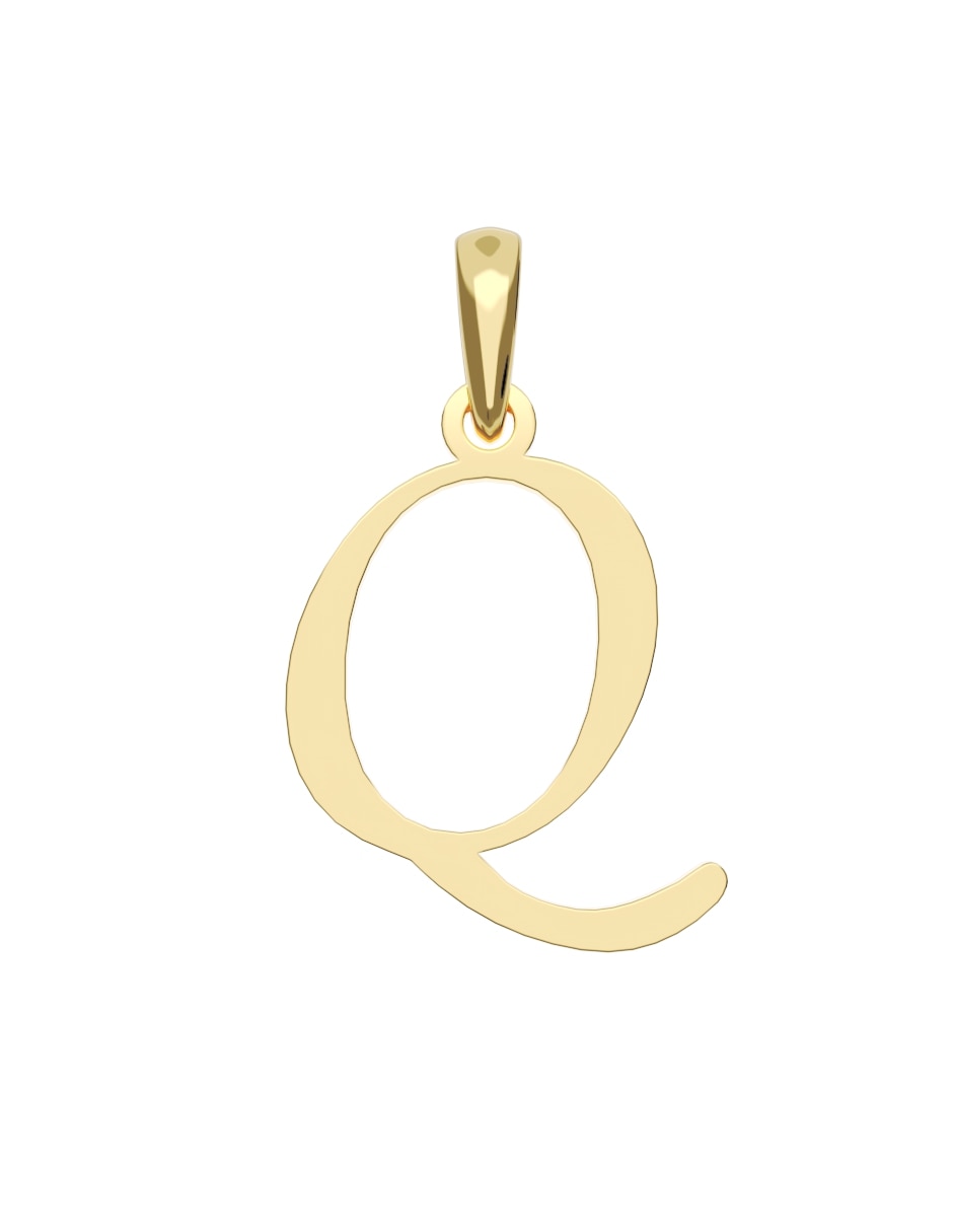 Dije de letra a de oro 14 k Dije de letra a de oro 14 k