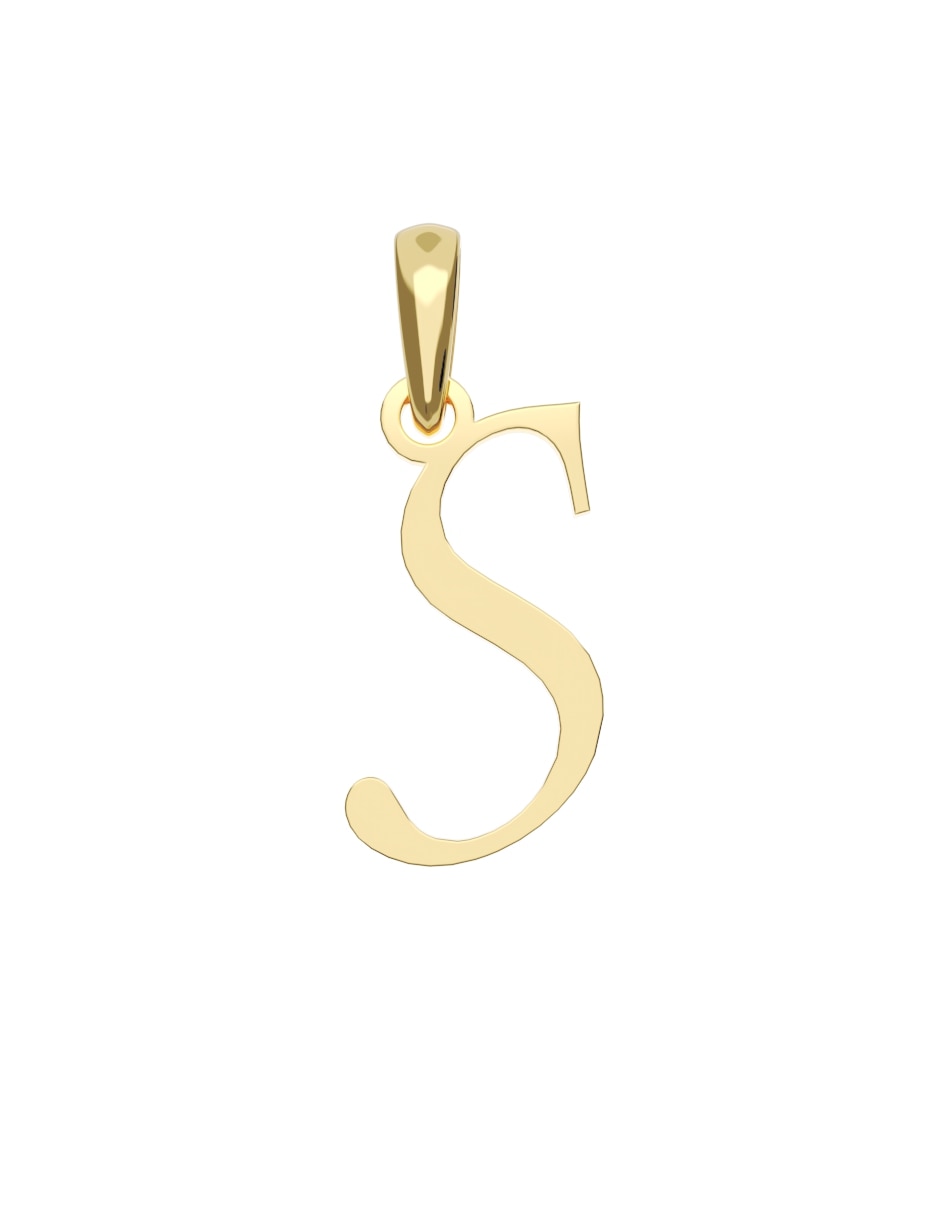Dije de letra a de oro 14 k Dije de letra a de oro 14 k