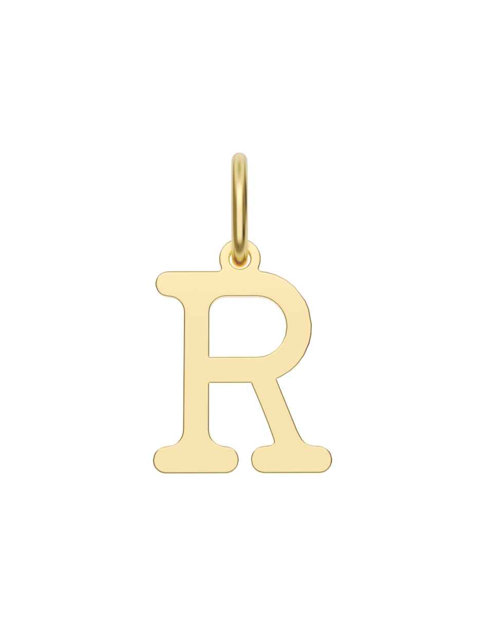 Dije de letra a de oro 14 k Dije de letra a de oro 14 k