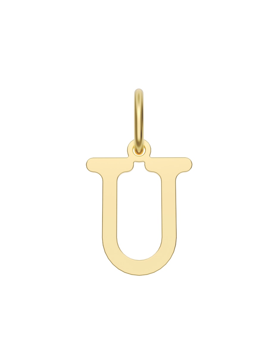 Dije de letra a de oro 14 k Dije de letra a de oro 14 k