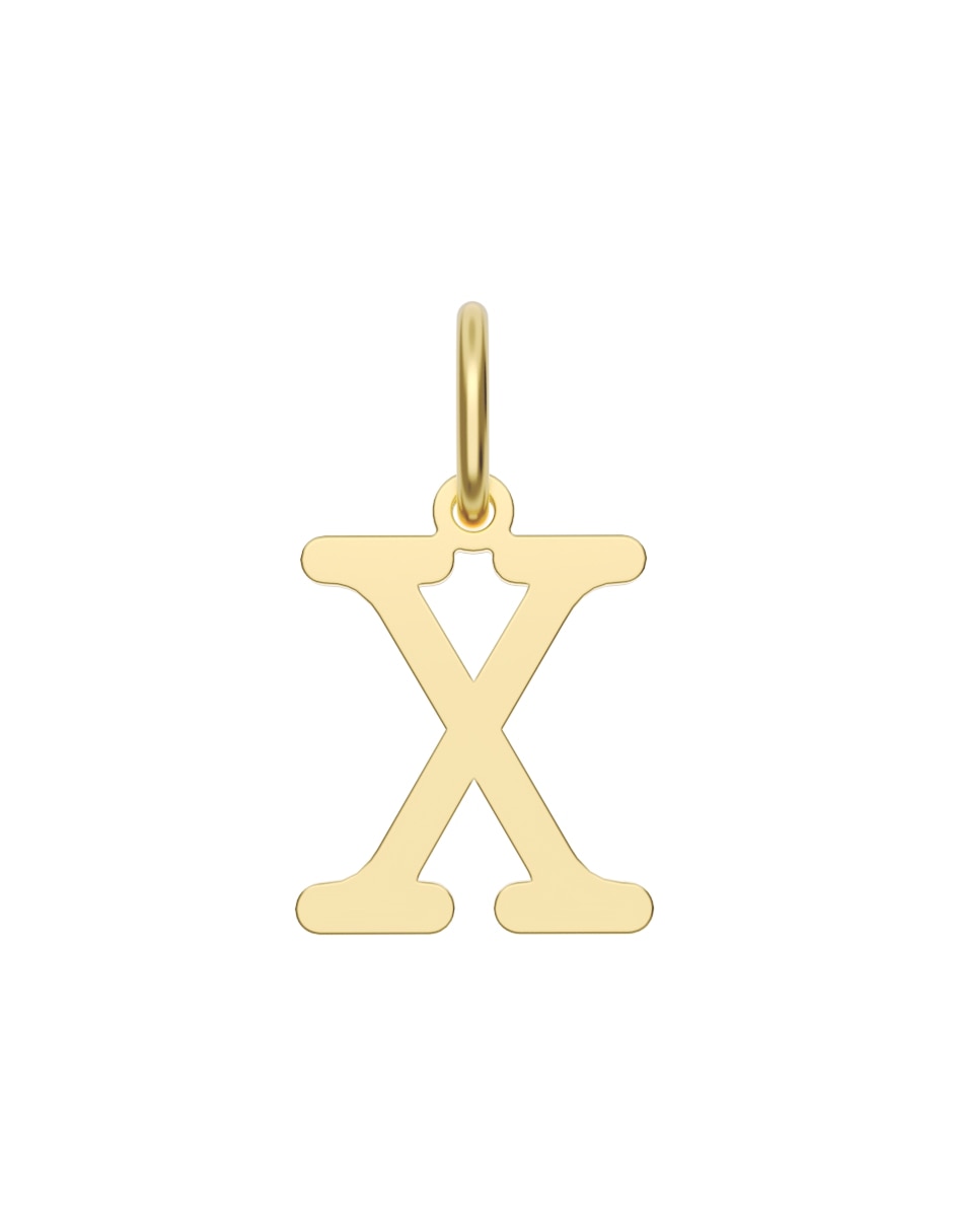 Dije de letra a de oro 14 k Dije de letra a de oro 14 k