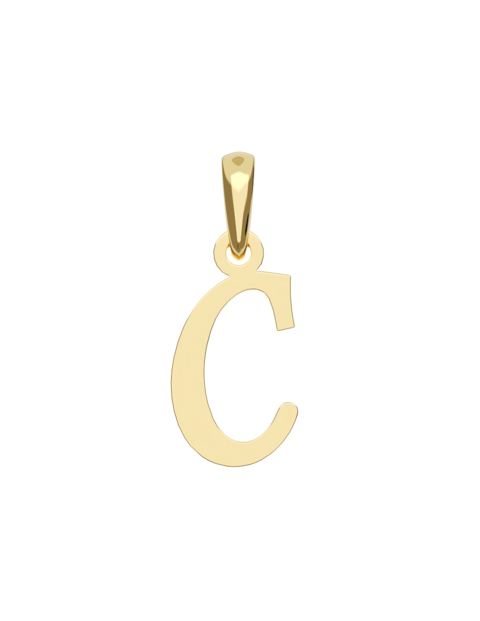 Dije de letra a de oro 14 k Dije de letra a de oro 14 k